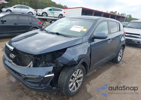 2015 Kia Sportage Lx из США, поврежденный, VIN KNDPBCACXF7703429